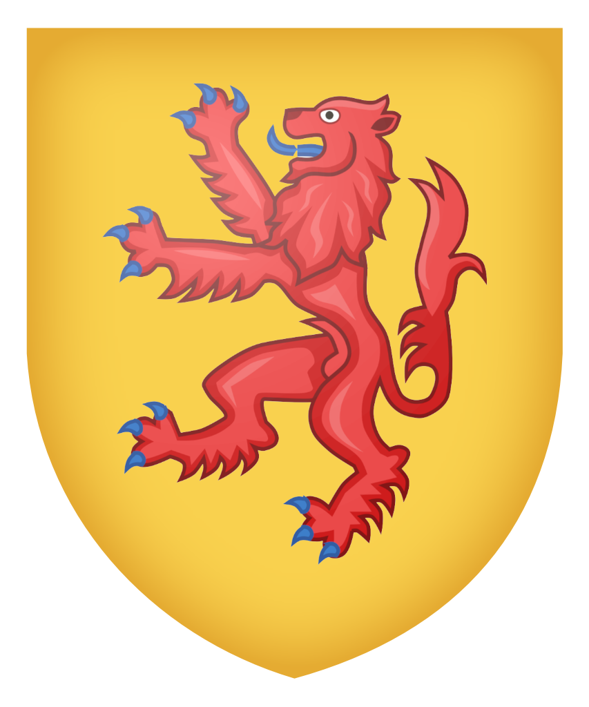 Alexander Fairlie of Braid - Or, a lion rampant gules langued azure